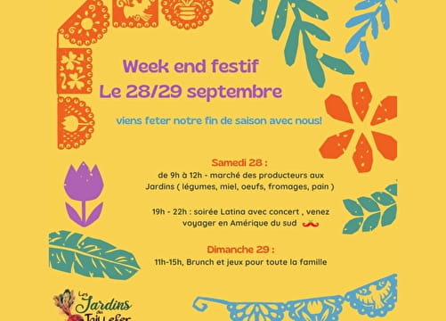 Fête de fin de saison aux Jardins du Taillefer