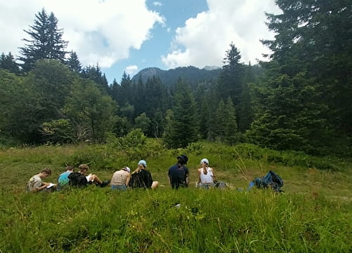 Rando jeunes en réserve naturelle