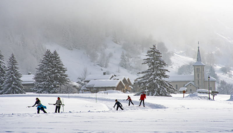 Cross-country skiing area - Dale of Champagny le Haut