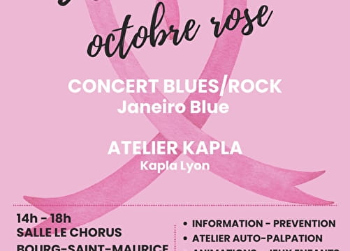 Ensemble pour octobre rose Le 5 oct 2024