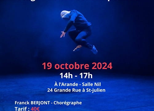 Stage de danse contemporaine "UNCHAINED" Le 19 oct 2024