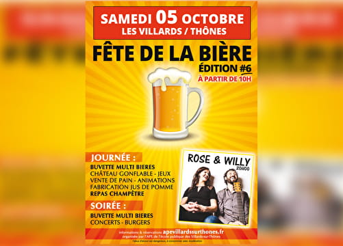 Fête de la bière Le 5 oct 2024