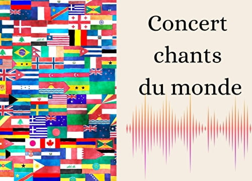 Concert choral "Chants du monde" Le 22 sept 2024