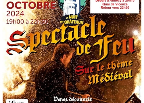 La Nuit des châteaux en City Tour Du 18 au 19 oct 2024