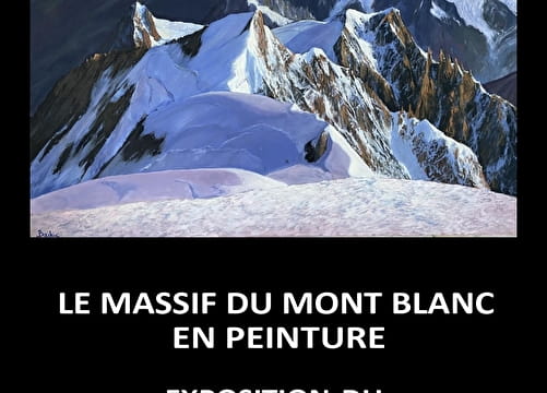 Exposition Le massif du Mont-Blanc en peinture - Christophe Borrel-Ducroz