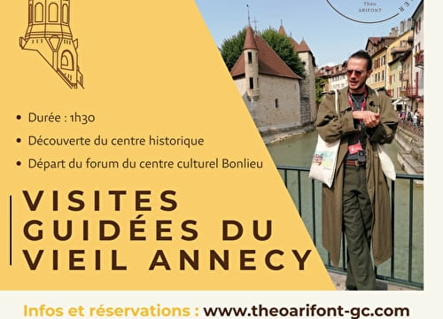 Visites guidées du Vieil Annecy